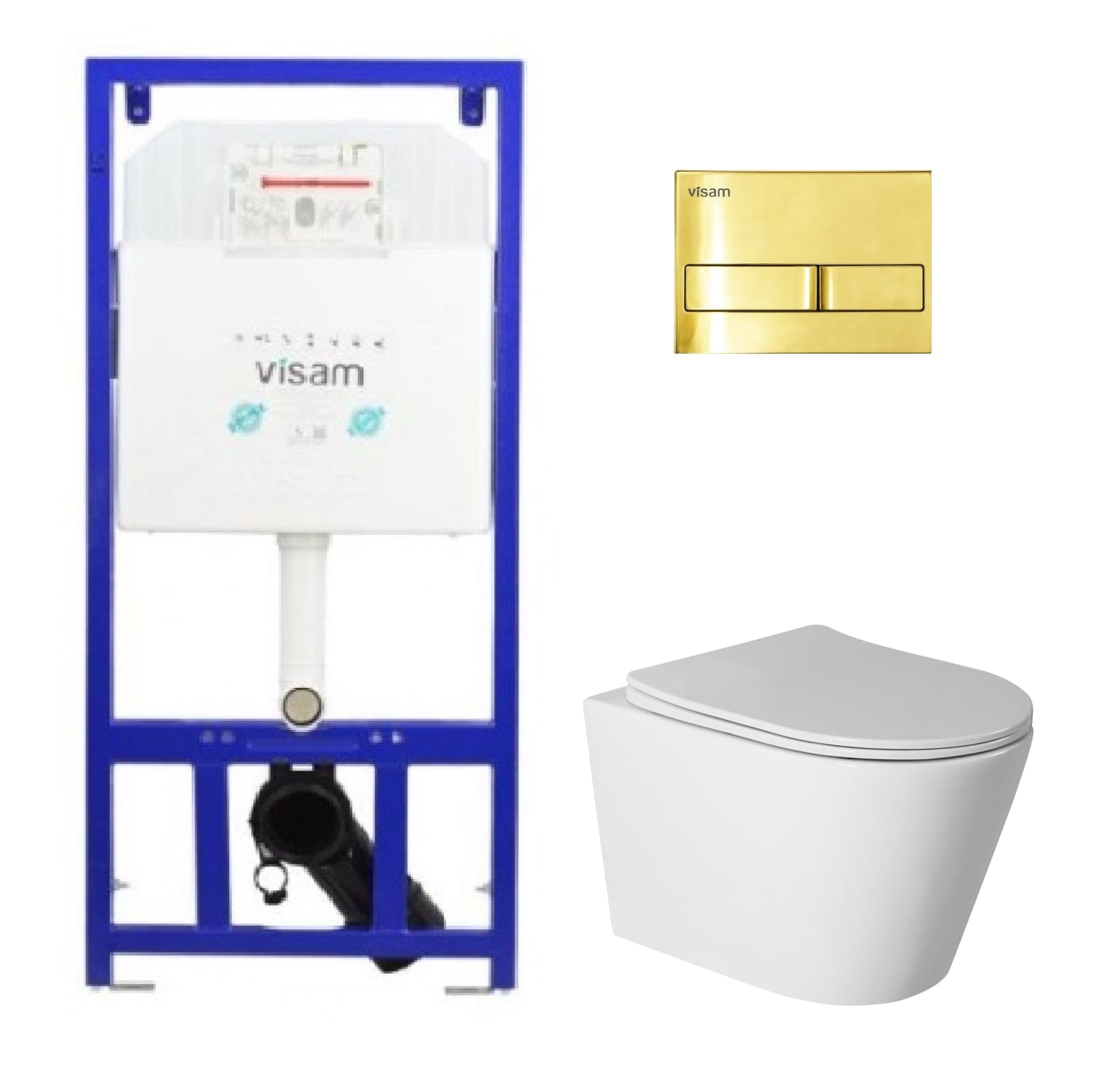 Categorie Set Rezervor Încastrat în Pachet WC / Bideu — obiecte sanitare baie