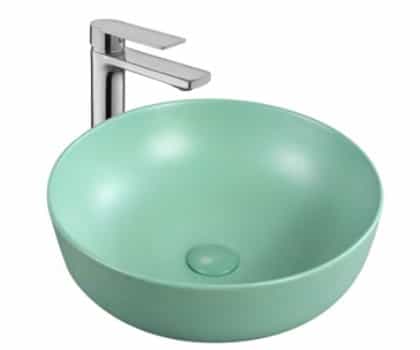 Lavoar pe Blat Verde Ceramica 420x420x140mm / Keramka LX-7175 Art Basin