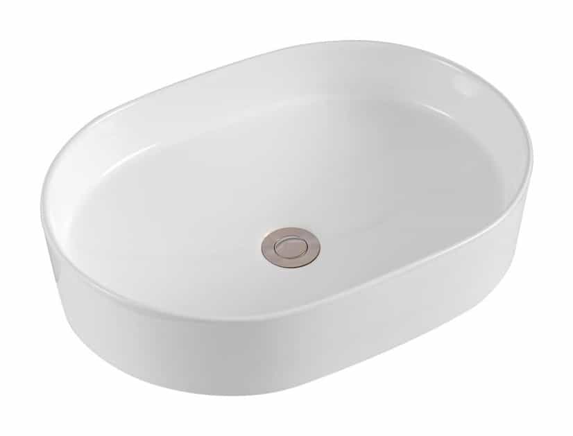 Lavoar pe Blat Alb Ceramica 500x370x135mm / Keramka LX-5659